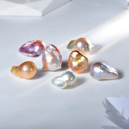 Feng Zuan Jewelry 1A Quality Big Size Baroque Pearl Natural Freshwater Pearl Special Pearl Clean Surface