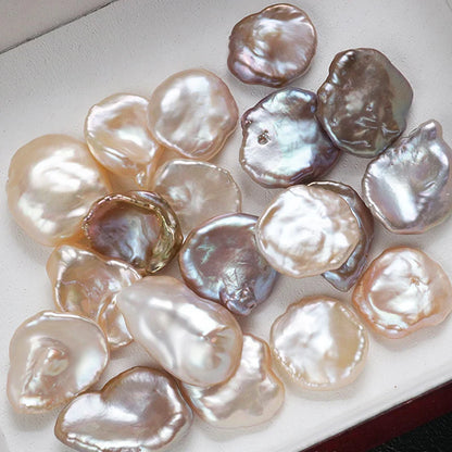 High Quality 1A 5-19mm Keshi Freshwater Pearl White Pink Purple Natural Loose Pearls Wholesale Price