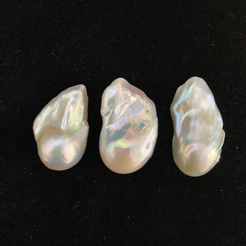 2024 China Wholesale Cheap 3A 2A NO Hole Baroque Pearl Unique Pearl 4A Natural Freshwater Pearl Nucleated Irregular Shape Price
