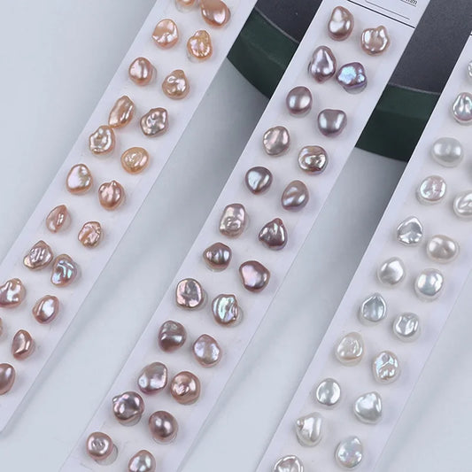 Wholesale Loose Irregularity Keshi Fresh Water Pearl Beads a 2A 3A Quality White Keshi Pearl Natural Frreshwater Pearl