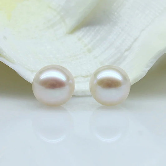 Hot Seller 3A 5-6mm Natural Freshwater White Bright Round Pearls for Jewelry Low Price