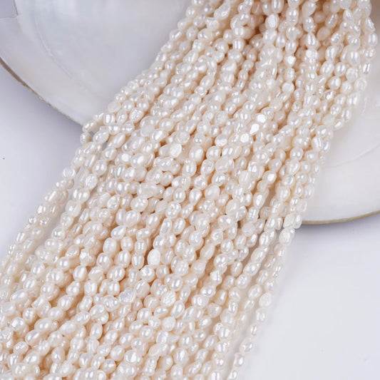 A Grade 6-7mm Natural Color Loose Baroque Pearl for DIY
