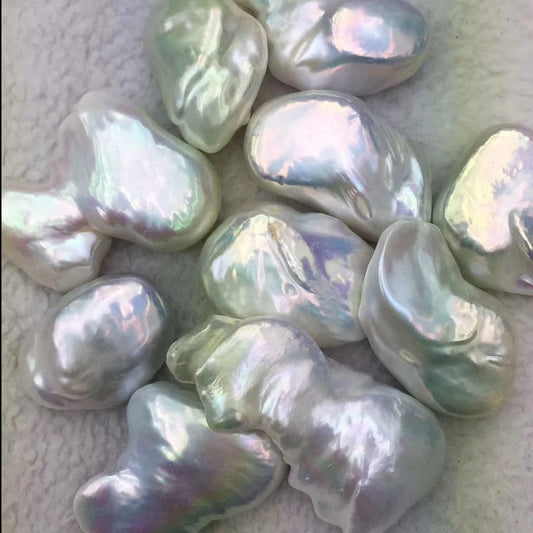 Factory Wholesale Pearl Beads China Zhuji Cultured Natural Loose Baroque Pearls for Jewelry Making