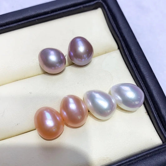 Factory Sale High Luster Drop Pearl Clean Face 3-10mm Natural Freshwater Rice Pearl Beads in Low Price