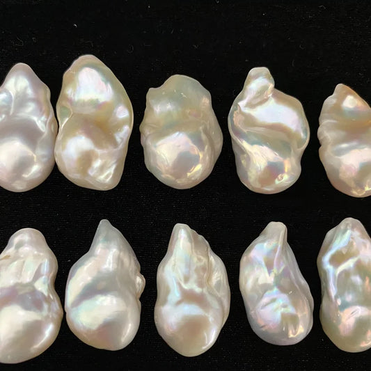 Natural Irregular Shape Baroque Pearl 3A 13-19mm  High Quality High Luster Freshwater Pearl Large Size Loose Pearl for Earring