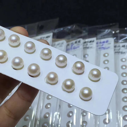 Wholesale 3A White Freshwater Rice-shaped Loose Pearls Natural Real Beads for Jewelry China's Best Quality Freshwater Pearls