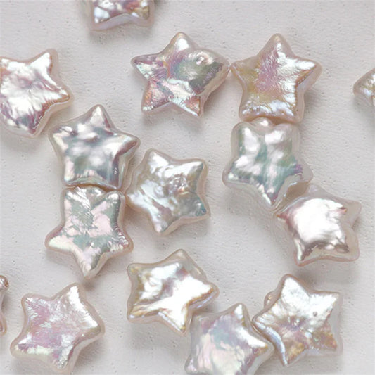 Baroque Five-pointed Star Pearl Natural Freshwater Pearl Star Shape Loose Beads for Jewelry Making