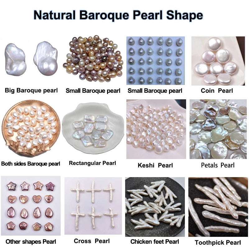 2024 China Wholesale Cheap 3A 2A NO Hole Baroque Pearl Unique Pearl 4A Natural Freshwater Pearl Nucleated Irregular Shape Price