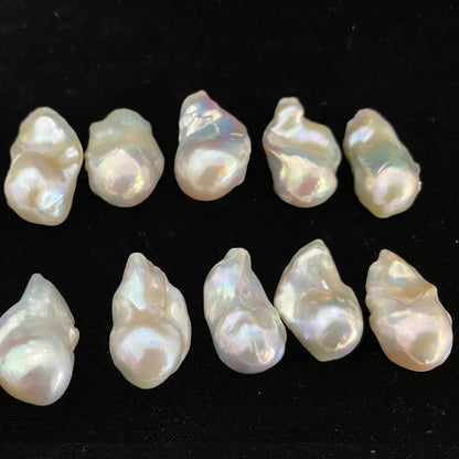 Wholesale High Quality Large Natural Freshwater Pearls 10-15mm Irregular Baroque Pearls for Ring and Necklace Making