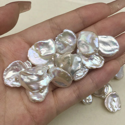 Wholesale Price No Hole 1A-3a 5-19mm Loose White Keshi Pearl Natural Freshwater Pearl for Jewelry Making