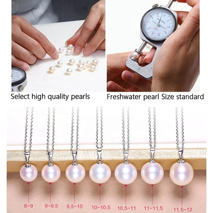 Great Quality Natural Freshwater White Pearl 3-11 mm Round 4A Strong Luster No Defect Ready to Ship