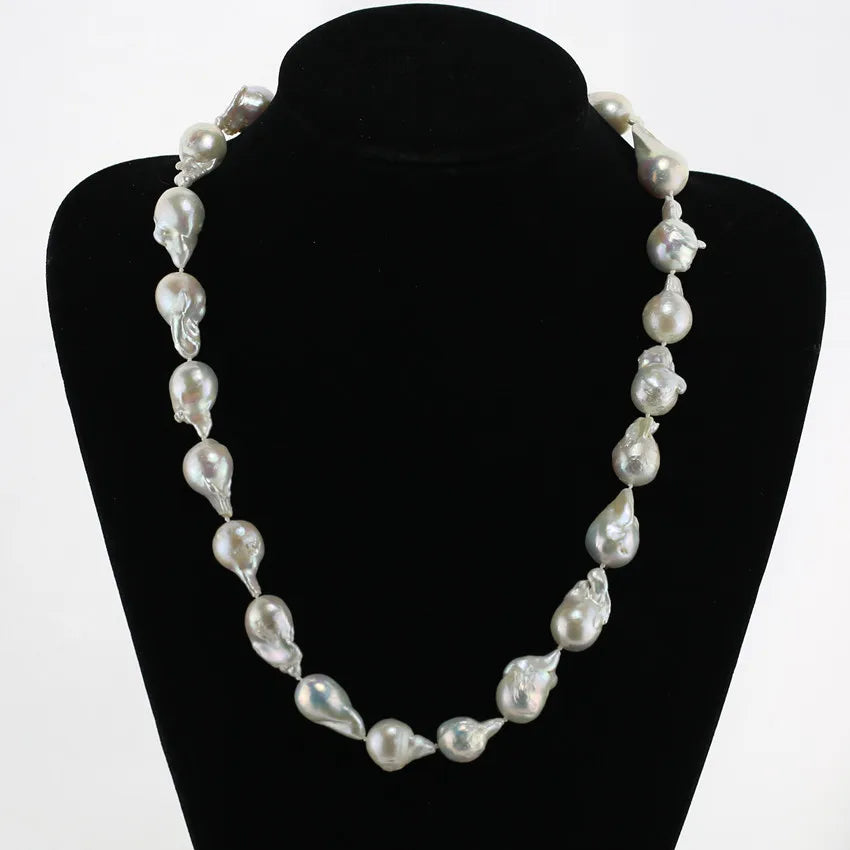 15-17mm Large Huge Size Fresh Water Pearl Necklace Price