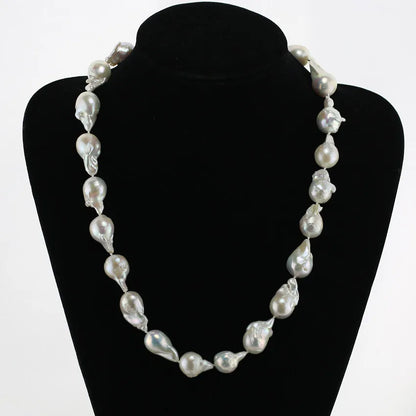15-17mm Large Huge Size Fresh Water Pearl Necklace Price