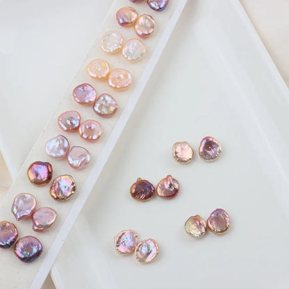 Jewelry High Quality 5-6mm Keshi White Freshwater Pearl Earrings Small Size Natural Loose Pearls 10mm Wholesale Price