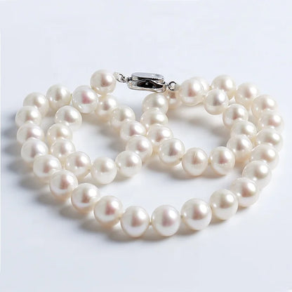 3A Quality High Luster Natural Pearls Beads 2mm 3mm 5mm Factory Price Freshwater Perfect Round Pearl for Necklace