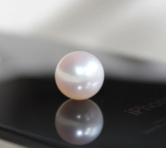 Big Size 3A Freshwater Pearl 10-11.5mm Round Shape in White/Pink/Purple Natural Loose Pearls for Jewelry Making