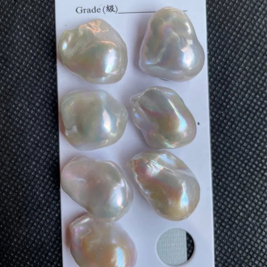 Perfect Quality 16-17mm Loose Freshwater Baroque Pearls for Making Jewelry Necklace Large Baroque Pearls
