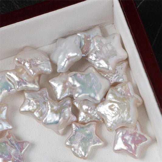 Baroque Five-pointed Star Pearl Natural Freshwater Pearl Star Shape Loose Beads for Jewelry Making
