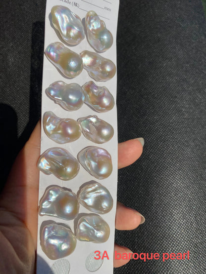 Wholesale High Quality Large Natural Freshwater Pearls 10-15mm Irregular Baroque Pearls for Ring and Necklace Making