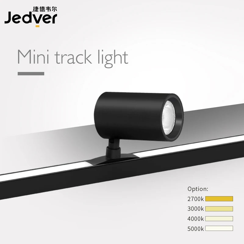 China  custom led track light adjustable beam mini spot light showcase jewelry spot light