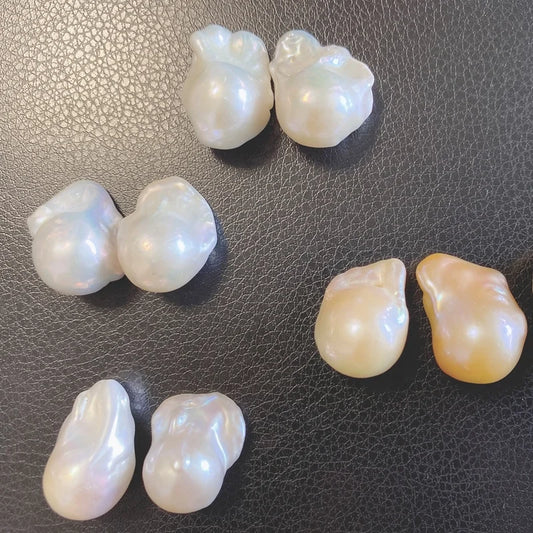 Irregular Shape Baroque Pearl Natural Freshwater Pearl Bulk Wholesale Multicolor White pink Purple