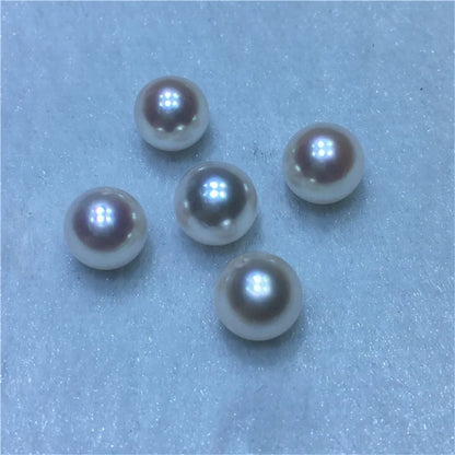 Wholesale Loose Pearls 3mm-8mm White Round Natural Fresh Water Pearl for Jewelry Production