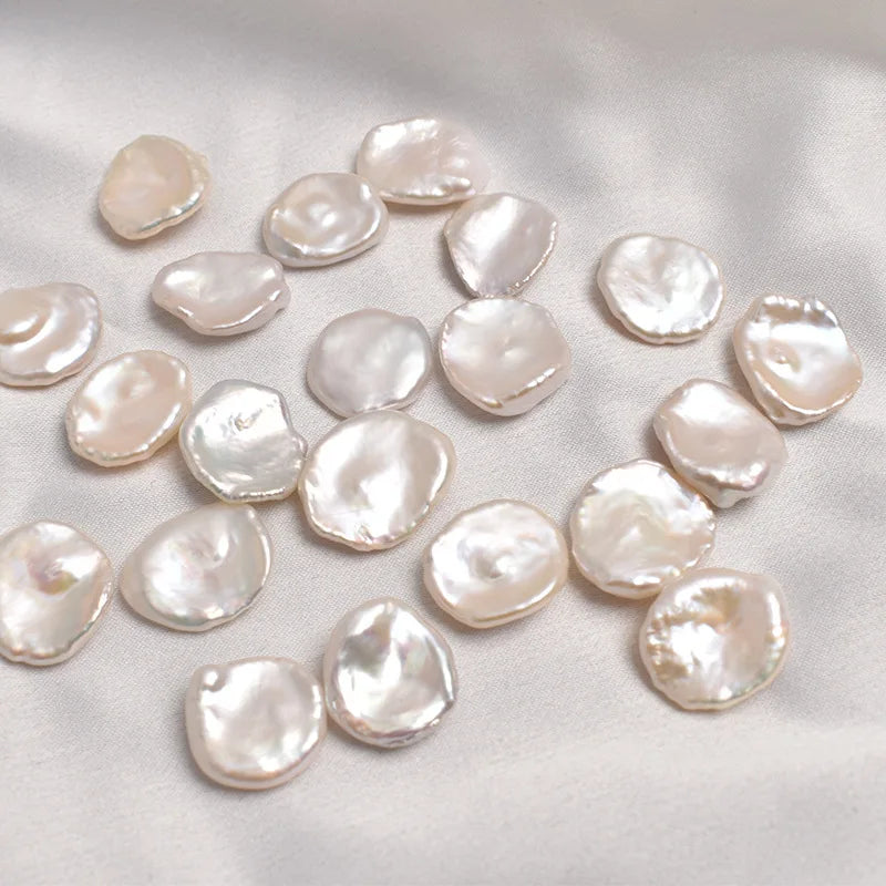 High Quality Baroque Natural Freshwater Keshi Pearls White Pearl in Petal Shape for Jewelry Making Loose Wholesale Price