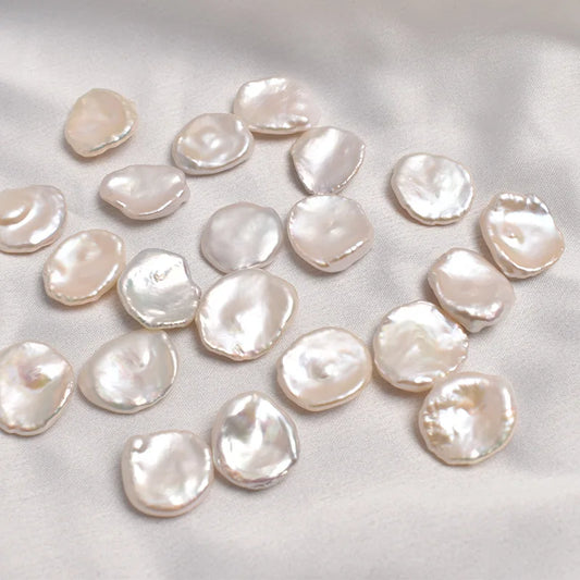 High Quality Baroque Natural Freshwater Keshi Pearls White Pearl in Petal Shape for Jewelry Making Loose Wholesale Price