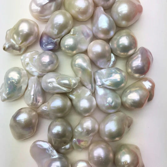 Wholesale Price Natural Loose Baroque Pearl 10-17 mm Full Hole 1A-3A Irregular Baroque Pearl