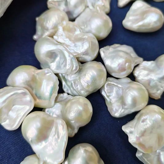 Wholesale High Quality Large Natural Freshwater Pearls 10-15mm Irregular Baroque Pearls for Ring and Necklace Making
