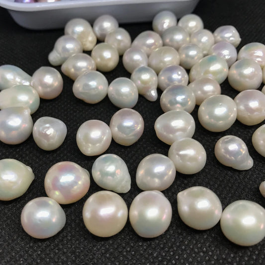Wholesale 15mm Genuine Cultured Freshwater Baroque 3A Grade Loose Natural Real Freshwater Jewelry Making Colors 10mm 12mm 14mm
