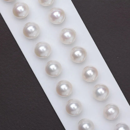 Wholesale 3A White Natural Freshwater Cultured Loose Pearls Round Loose Pearl Beads From China Competitive Price
