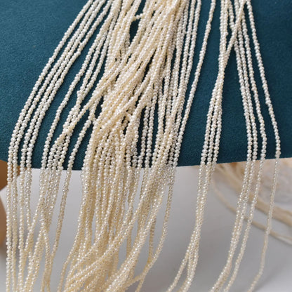 Natural Freshwater Mini 1.8-2mm Pearl strand for Jewelry Making