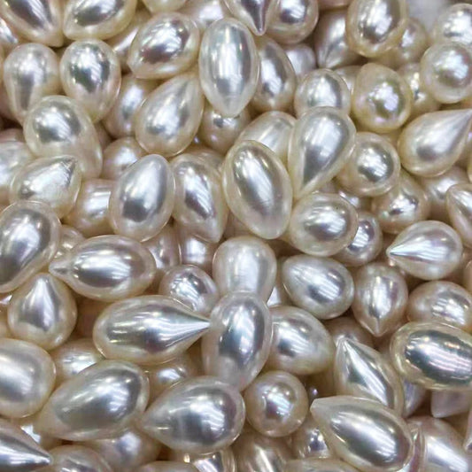 High Quality 3A 100% Natural Freshwater Pearl Strand for Jewelry Making 3-10mm Rice Shaped Pearl Strand Factory Price Per Piece