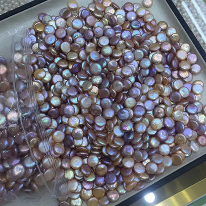 High Quality 3A Colourful Coin Baroque Pearl Natural Freshwater Loose Pearls ForJewelry Making Wholesale Price