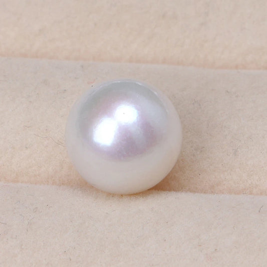 6-6.5mm 8-8.5mm 3A 4A White Perfect Round Natural Pearl Loose Pearls with Holes Akoya Freshwater Pearl Wholesale Price