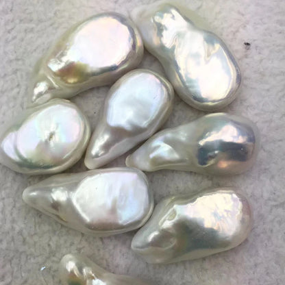 Irregular Natural Freshwater Pearl for Jewelry Making Large Size Loose Baroque Pearl Beads