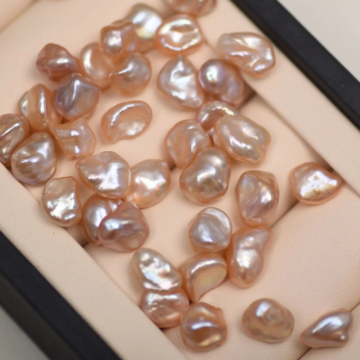 Jewelry High Quality 5-6mm Keshi White Freshwater Pearl Earrings Small Size Natural Loose Pearls 10mm Wholesale Price