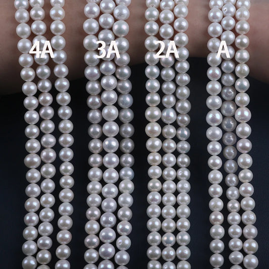 10-12mm A-AAAA GRADE High Quality Natural Edison Round Freshwater Pearl for JEWELRY MAKING