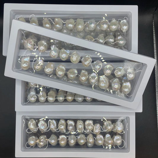 Wholesale Large Natural Freshwater Pearls 14-15mm Irregular Baroque Pearls for Jewelry Making