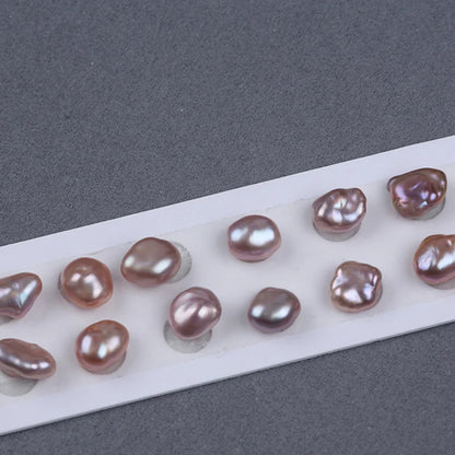 Jewelry High Quality 5-6mm Keshi White Freshwater Pearl Earrings Small Size Natural Loose Pearls 10mm Wholesale Price