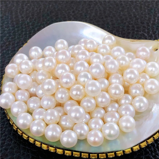 Fengzuan Jewelry Hot Sale 7-11mm Loose Round Pearl 3A Natural Freshwater Pearl Strand High-grade Reasonable Price Farming Pearl