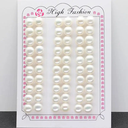 China Factory Wholesale Cheap 3A 4A Button Freshwater Pearls  Button Shape Half Hole Freshwater Pearl Price