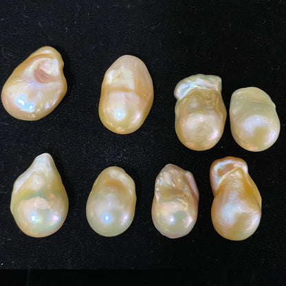 Irregular Natural Freshwater Pearl for Jewelry Making Large Size Loose Baroque Pearl Beads