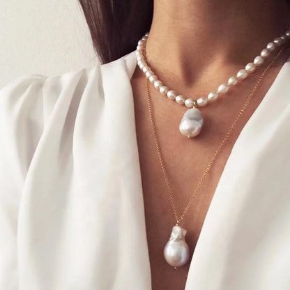 Irregular Nucleus Large Baroque Freshwater Pearl High Quality 15-16mm Big Size Loose Baroque Pearl