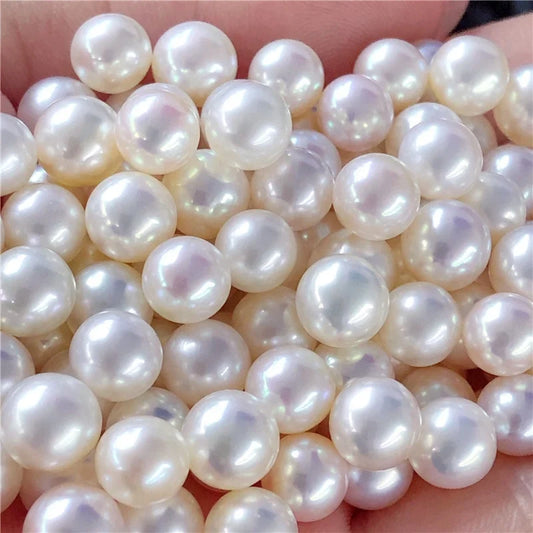 White Color Natural Freshwater Pearl 9mm 10mm 11mm Round Pearl High Luster Loose Price Jewelry for Round Pearl Necklace
