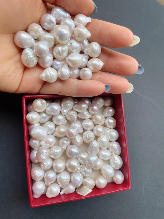 Natural Freshwater Pearl Small Baroque 9-13mm 1A Quality Unique Style for Bracelet and Necklace