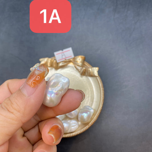 Most Popular 1A Loose Baroque Pearl Size 13-15mm White Color Special Discount Price Baroque Pearl