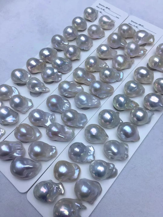 Fresh Water Pearl Hot Sell Big Size Baroque Pearl  3A Good Quality with High Luster Natural Freshwater Loose Baroque Pearl