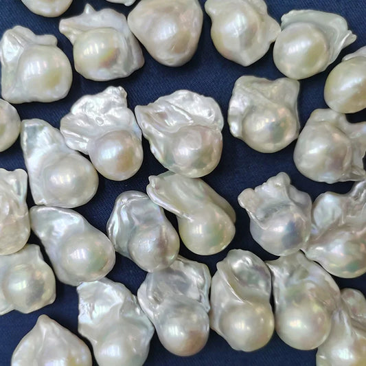 Wholesale Large 9mm to 16mm Natural Freshwater Pearl High Quality Loose Baroque Pearl for Rings Necklace DIY Making
